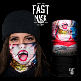 Harley Quinn - Fast Mask Fleece Face Mask