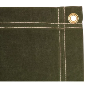 Canvas Tarp - 20' X 20' - Olive Drab