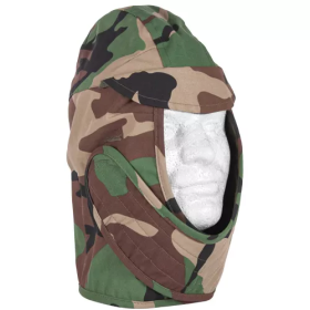 Hook & Loop Helmet Liner - Woodland Camo 07