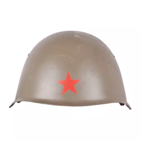 Russian Army M52 Steel Helmet Used - Olive Drab