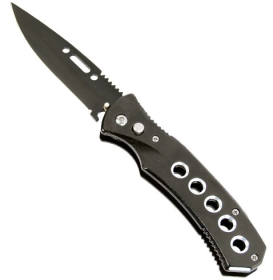 Automatic Heavy Duty Knife with 5 hole handle