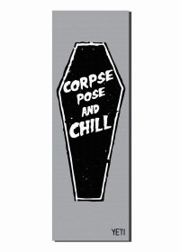 Yune Yoga Mat (Different Designs Available) (Option: The Corpse Pose and Chill)