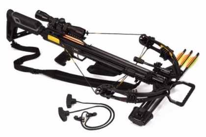 Bruin Ambush Crossbow Package (Color: Black, size: 370 Crossbow)