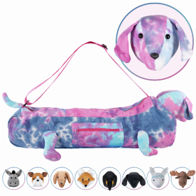 YogaPets Yoga Mat Bags (8 Styles) (Option: Tie Dye Dog)