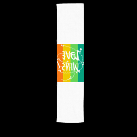 Love Wins Sublimation Sport Towel (size: 30X140 cm)