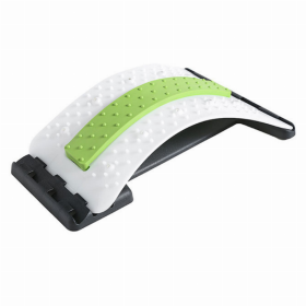 Multi-Level Arched Back Stretcher to Relieve Pain, Stiffness and Correct Posture (Color: Green)