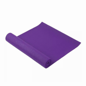 Performance Yoga Mat with Carrying Straps (Color: Purple)