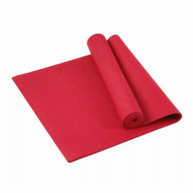 Performance Yoga Mat with Carrying Straps (Color: Red)