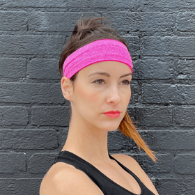 Cardio Cross-Training Headband (Color: Pink)