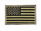 Tactical USA Flag Patch with Detachable Backing