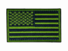 Tactical USA Flag Patch with Detachable Backing