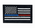 Tactical USA Flag Patch with Detachable Backing