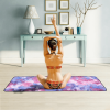 Tie Dye Yoga Mat Towel with Slip-Resistant Grip Dots