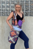 Yoga Mat Carrying Tote Bag with Large Pockets