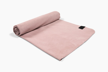 Yoga Mat Towel with Micro-Fiber Slip-Resistant Fabric (Color: Salmon Pink)