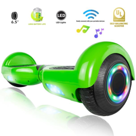 XPRIT Hoverboard with Bluetooth Speaker, UL2272 Certified (Color: Green)