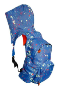 KOOL Classics - Hooded Backpack - Waterproof (Color: Multi)